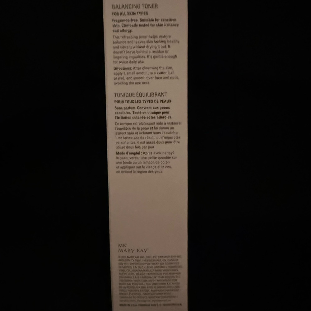 Mary Kay Balancing Toner New in Box - Picture 6 of 6